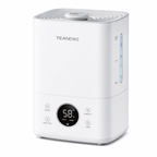 TEANEWS Humidifier for Bedroom, 1.2L Top Fill for Large Room, 24H Runtime, 28 dB Quiet Supersized Cool Mist Air Humidifier for Baby Nursery, Plants, Indoor, Night Light, Easy to Clean &amp; Fill, White