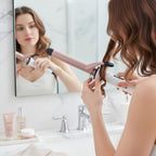 BENKS Hair Curling Wand, Fast Heat Up, Auto Shut Off,  Curling Iron for Salon-Quality Styling